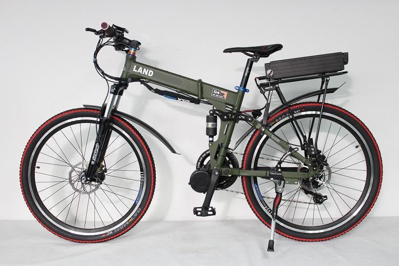 bicicleta plegable motor mid drive 8fun