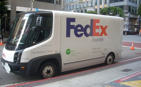 vehiculo electrico FedEx