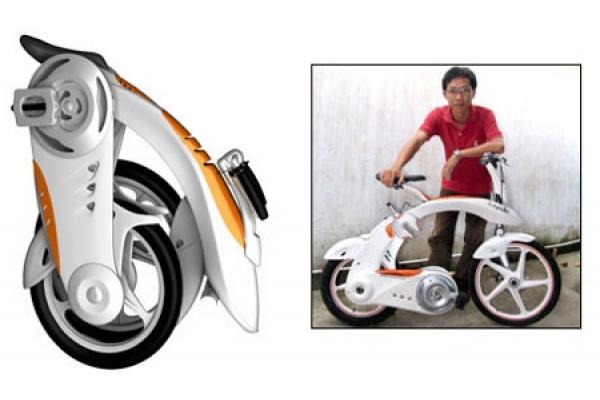 Estudiante de diseño industrial construye Capella, la insuperable bici eléctrica portátil