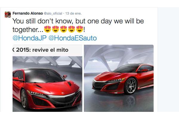 Híbrido Honda NSX-El nuevo coche de Alonso