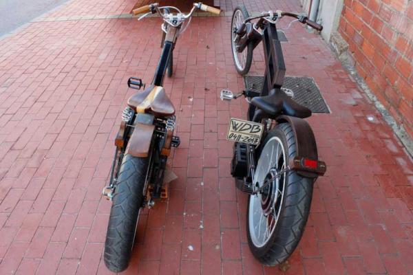 Bicicletas de madera en Discovery Max