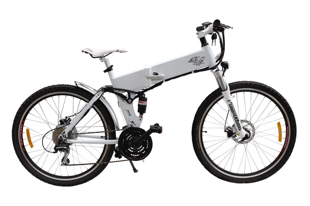Bicicleta electrica montaña plegable Raptor