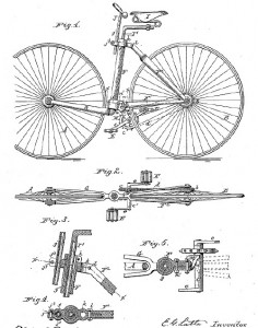 latta bicicleta plegable