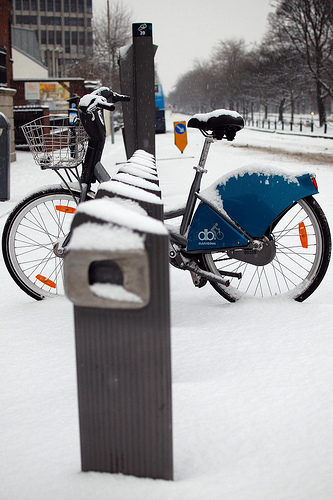 nieve bici photo