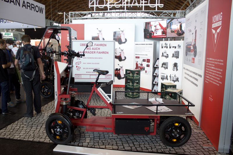 trike eléctrico de carga eurobike 2021