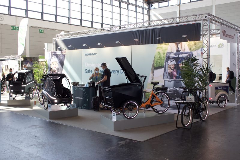 exposición trikes eléctricos de carga eurobike 2021